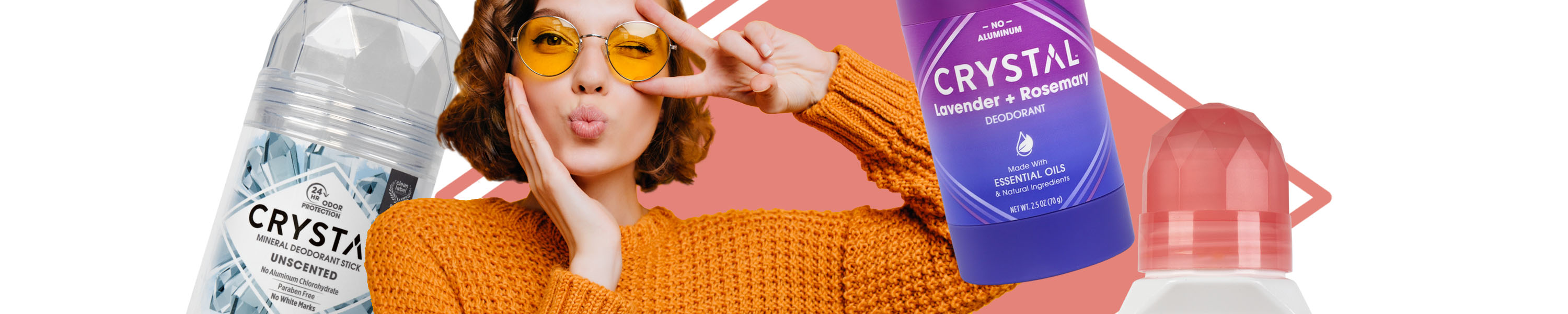Crystal Natural Deodorant Roll-On