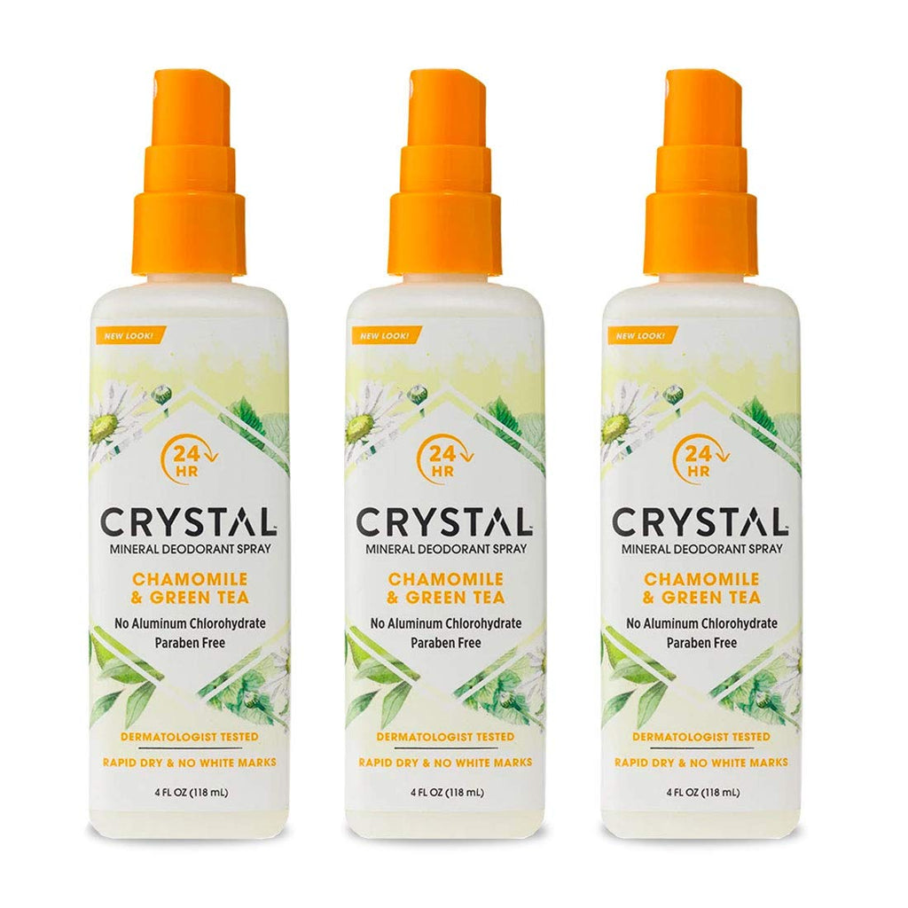 Mineral Deodorant Spray<br><p>Chamomile & Green Tea (3 Pack)</p> Mineral Deodorant Spray<br><p>Chamomile & Green Tea (3 Pack)</p>
