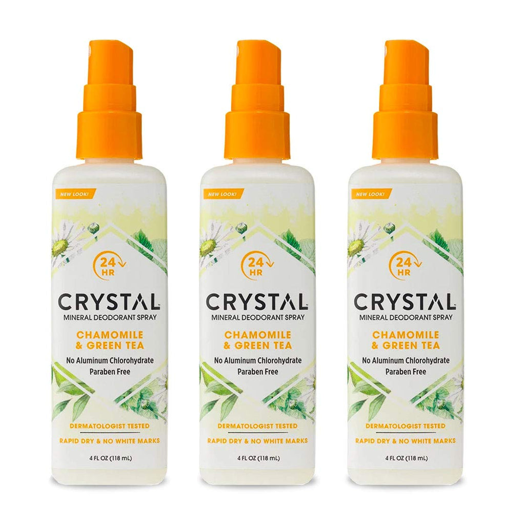 Mineral Deodorant Spray<br><p>Chamomile & Green Tea (3 Pack)</p>