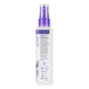 White spray bottle with purple cap and label on a white background