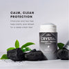 Ingredient benefits of Crystal Charcoal and Tea Tree Magnesium deodorant.