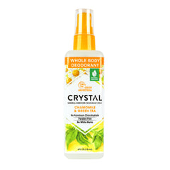 Mineral Deodorant Spray<br><p>Chamomile & Green Tea