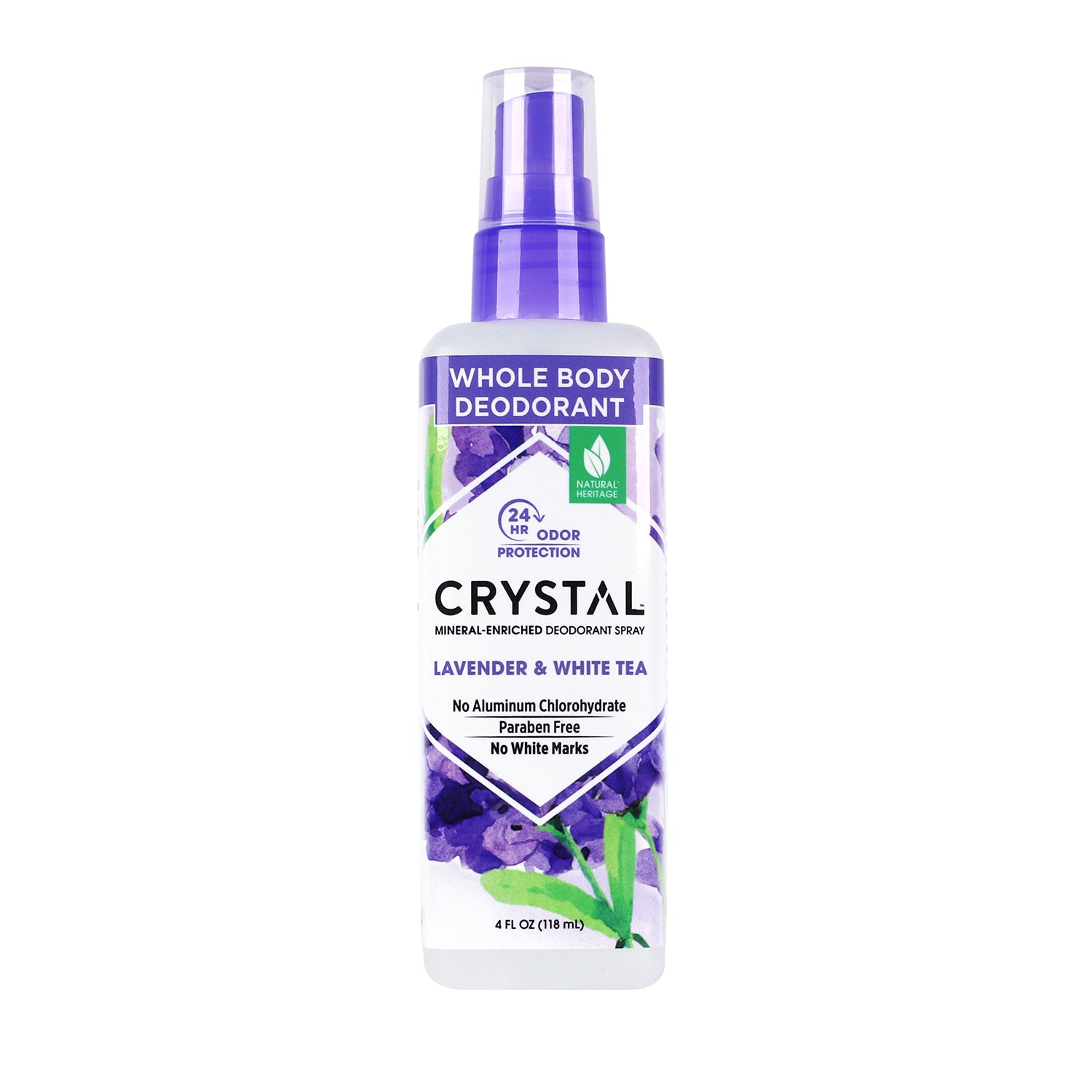 Mineral Deodorant Spray - Lavender & White Tea