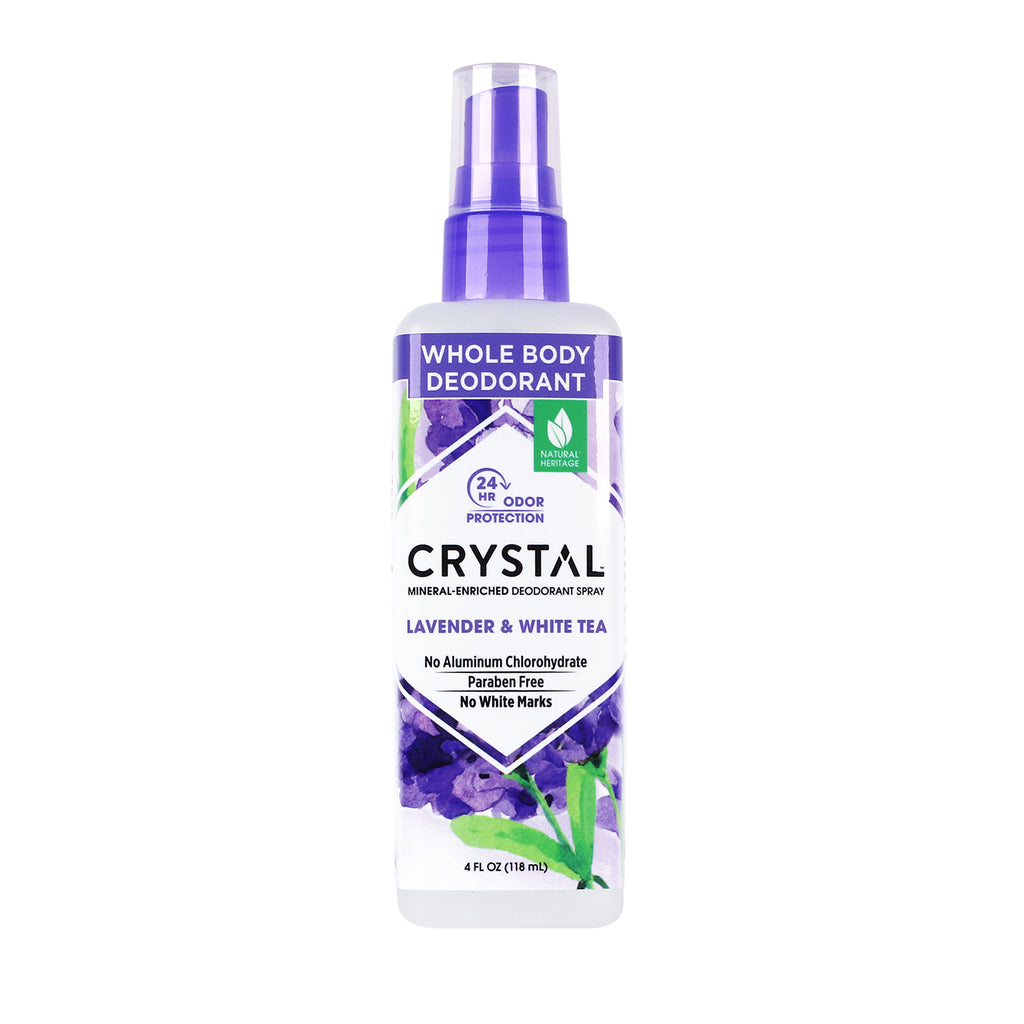 Mineral Deodorant Spray<br><p>Lavender & White Tea