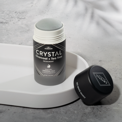 Magnesium Enriched Deodorant Charcoal + Tea Tree