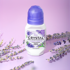 Mineral Deodorant Roll-On<br>Lavender & White Tea