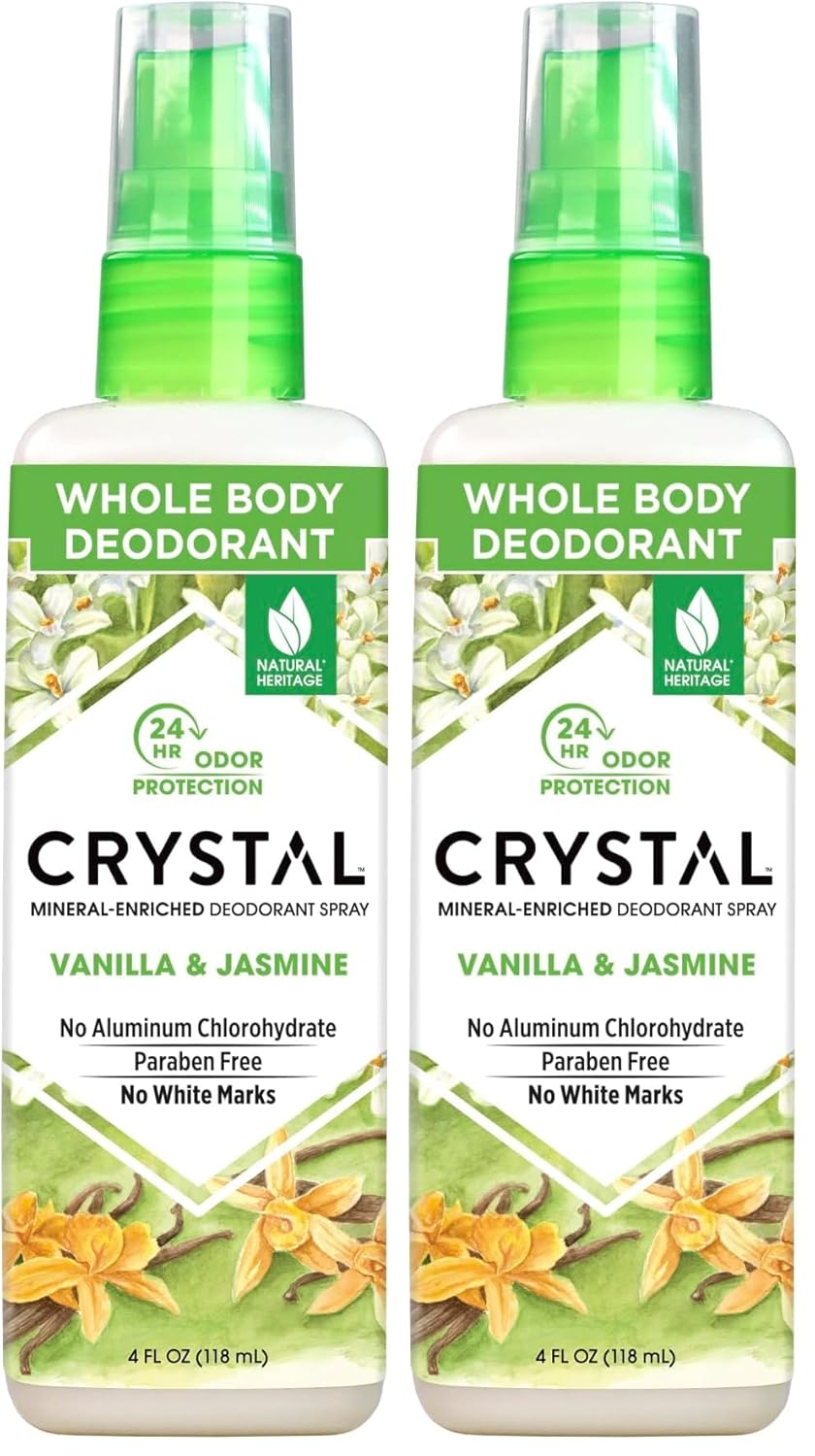 Mineral Deodorant Spray - Vanilla & Jasmine