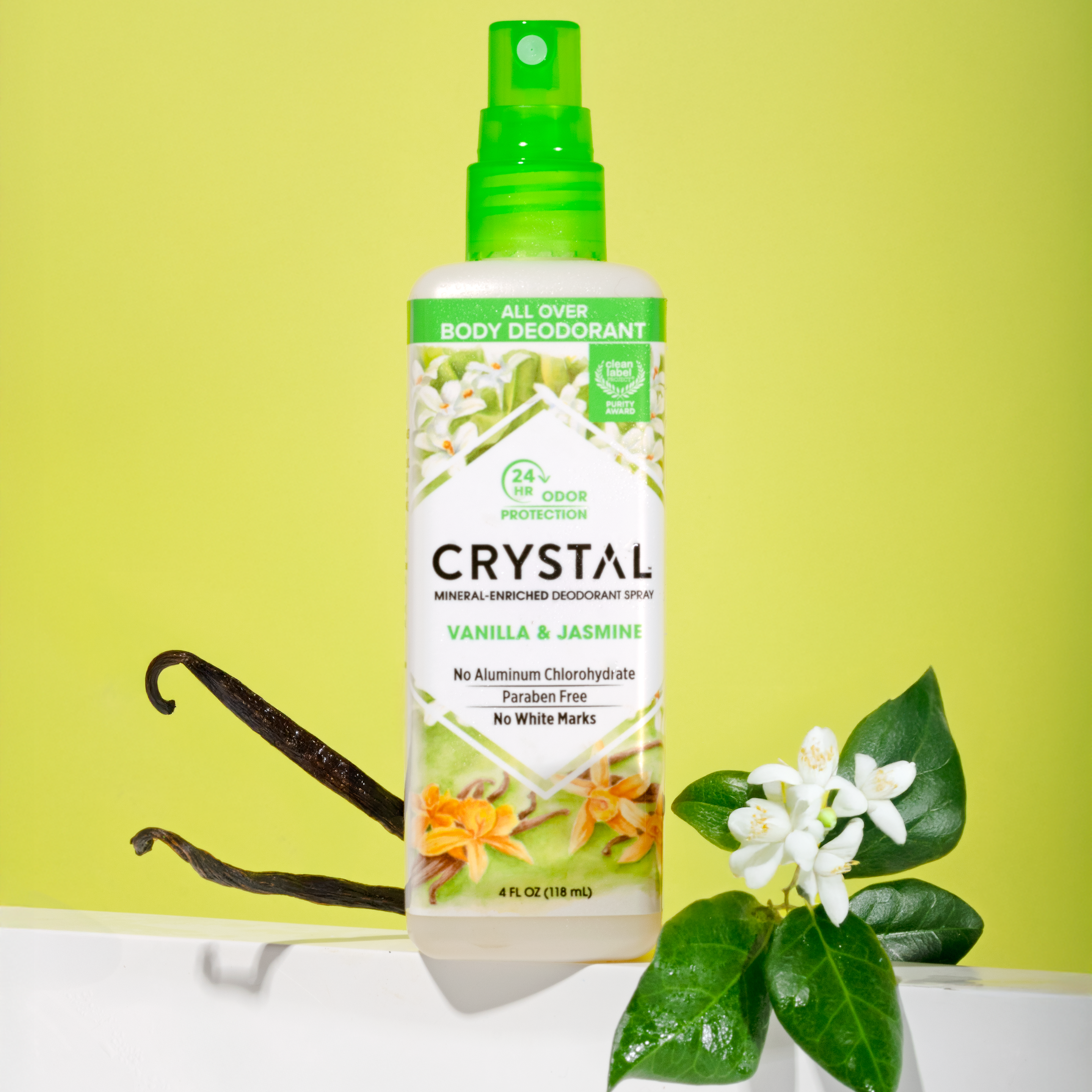 Mineral Deodorant Spray - Vanilla & Jasmine