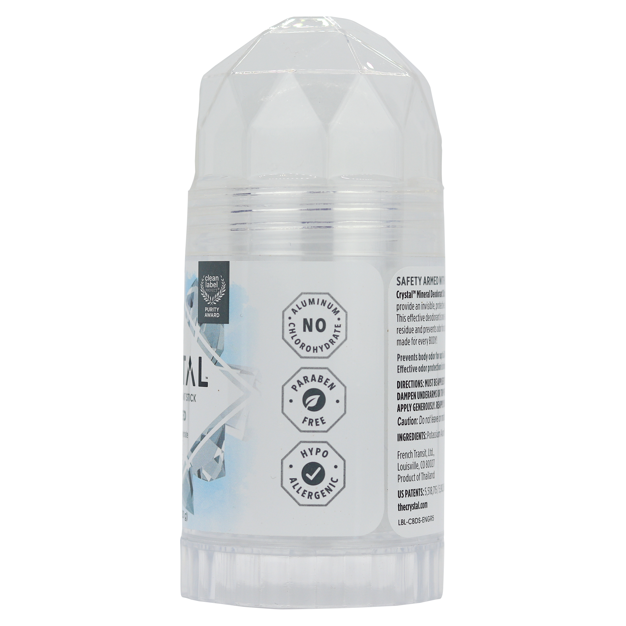 Mineral Deodorant Stick - Unscented