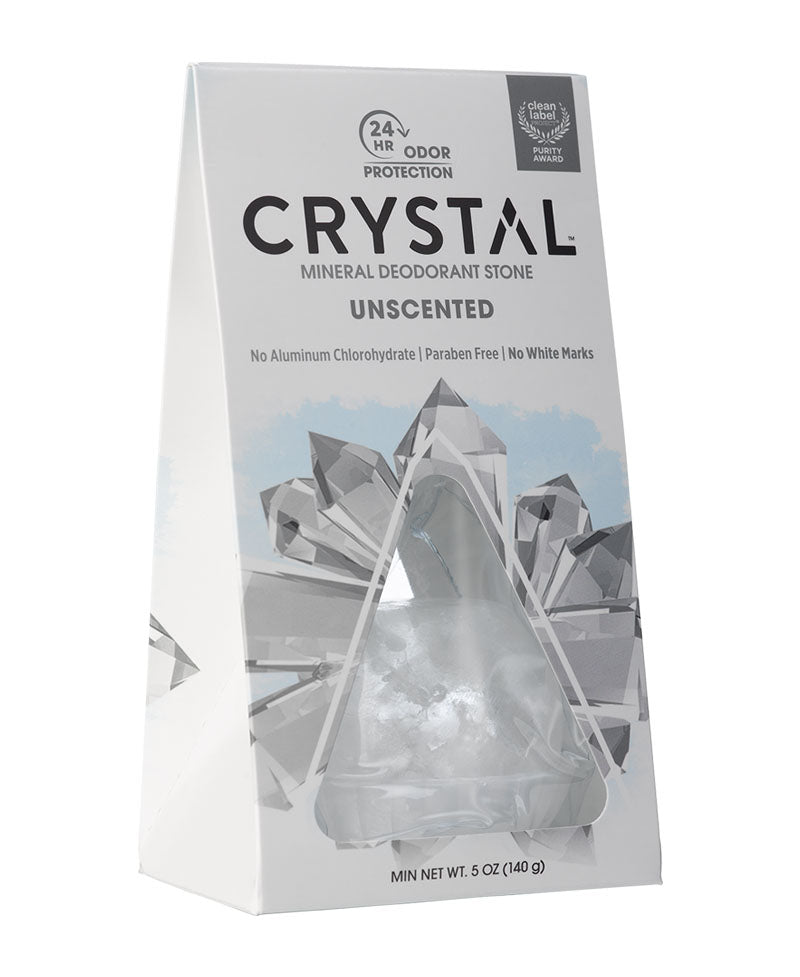 Crystal Deodorant, Original Unscented w/ Dish